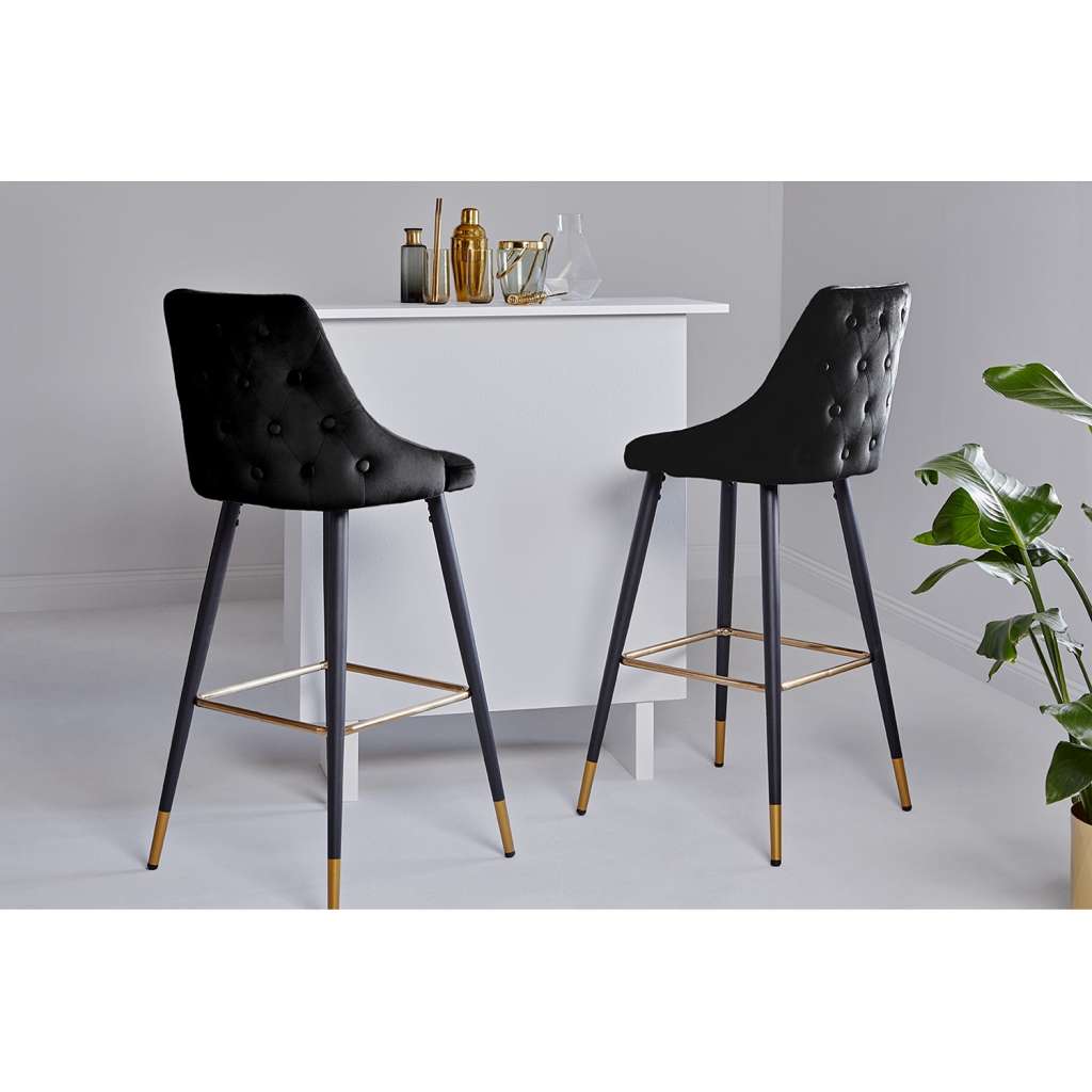 home24 Barstuhl Loix (2er-Set)