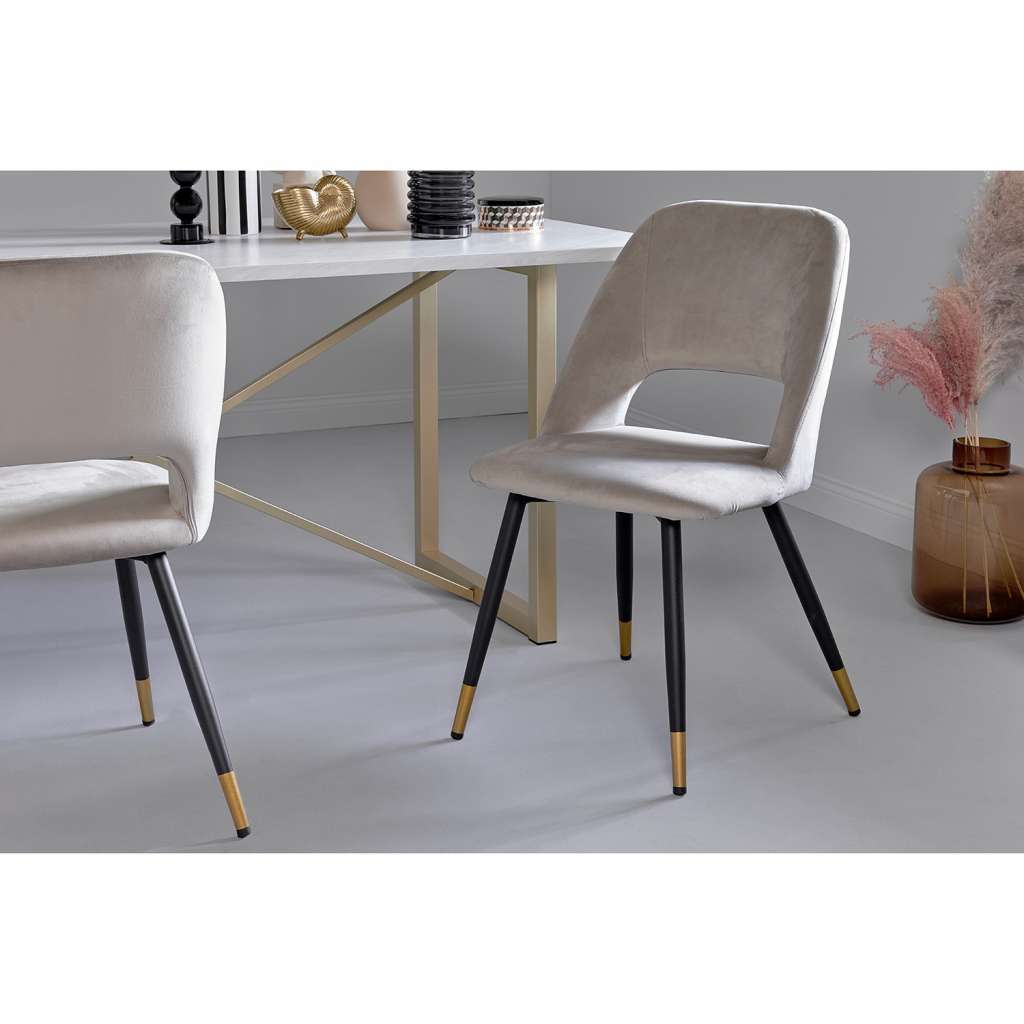 home24 Polsterstuhl Maincy (2er-Set)