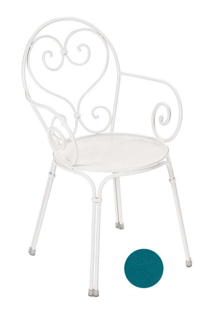 Emu - Pigalle Armlehnstuhl - blau - outdoor