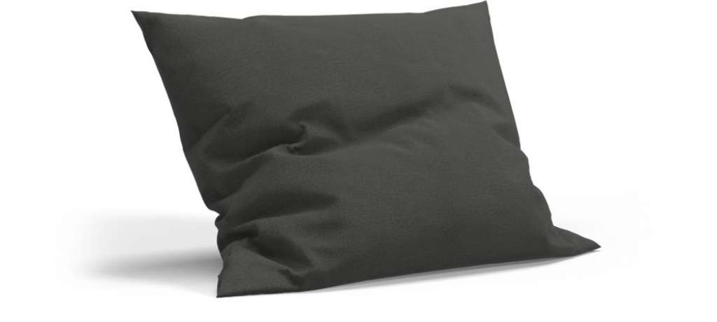Gloster - Grid Streukissen 0144 - Blend Coal - outdoor