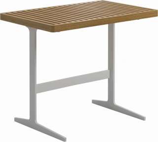 Gloster - Grid Side Table - Natural Teak - outdoor