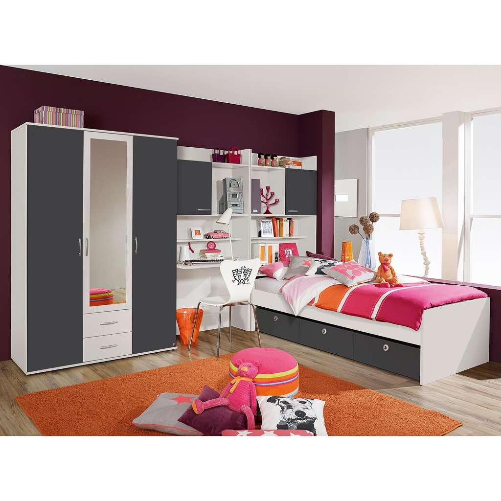 home24 Kinderzimmer-Set Emilio IV (5-teilig)