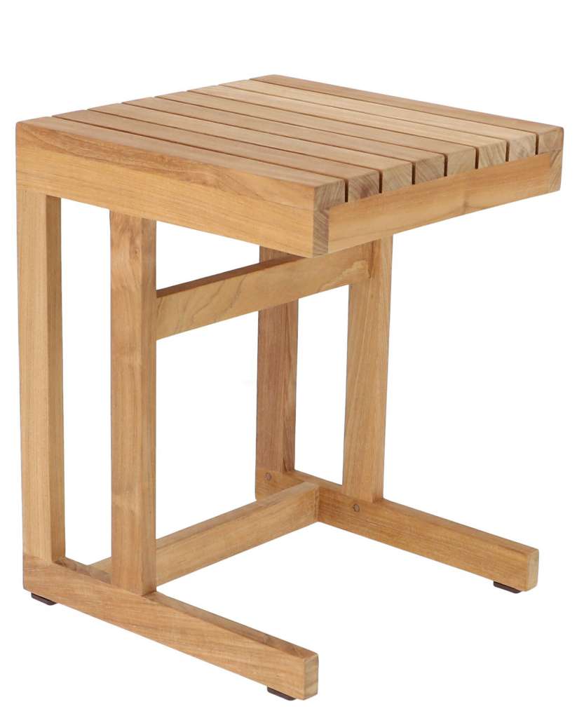 Jan Kurtz - Cero Beistelltisch - Teak massiv - 45 x 35 x 35 cm - indoor