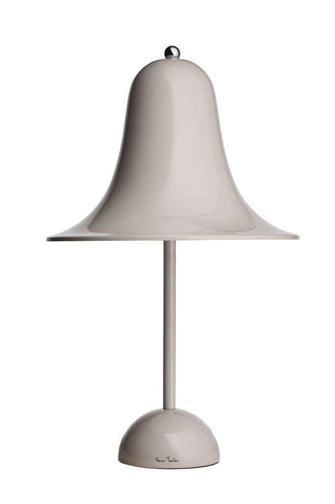 Verpan - Pantop 23 Tischleuchte - grey sand - indoor