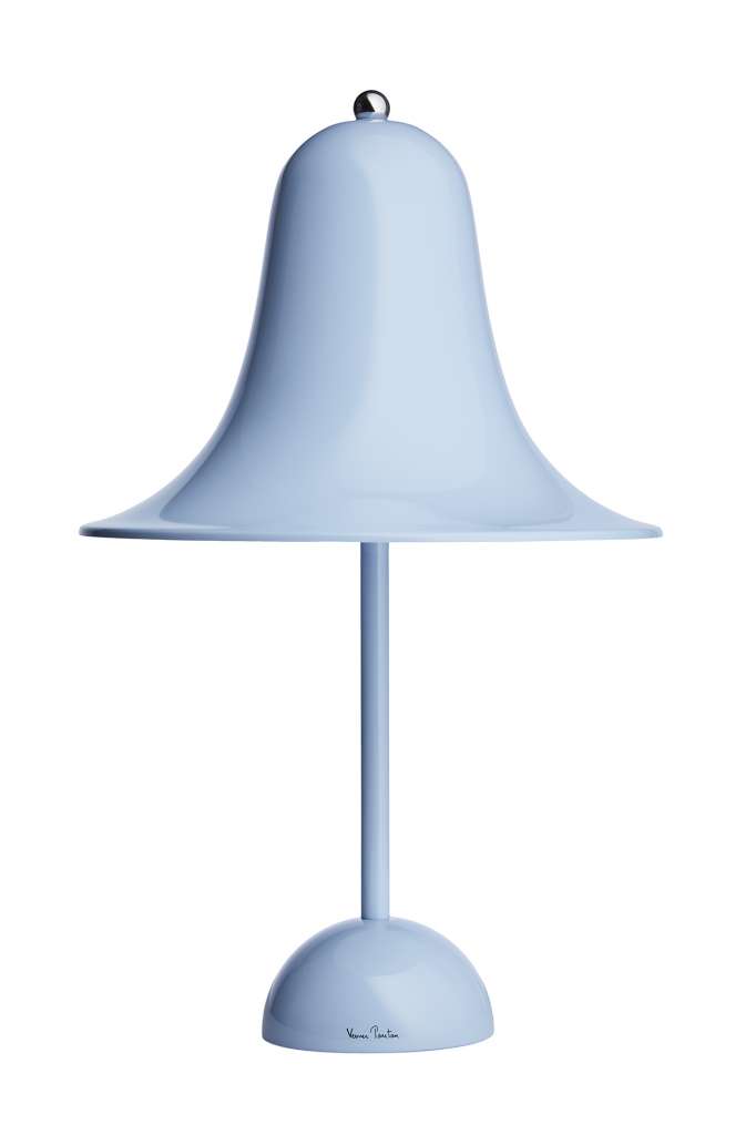 Verpan - Pantop 23 Tischleuchte - light blue - indoor
