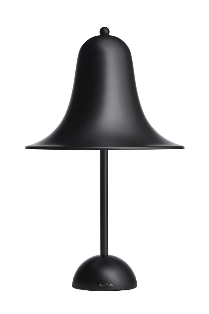 Verpan - Pantop 23 Tischleuchte - matt black - indoor