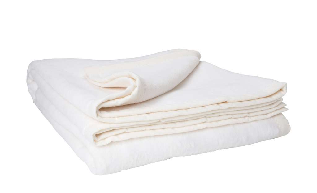 LAVIDA Wohndecke  Catharina ¦ weiß ¦ 60% Baumwolle, 40% Polyacryl Heimtextilien > Kuscheldecken - Höffner