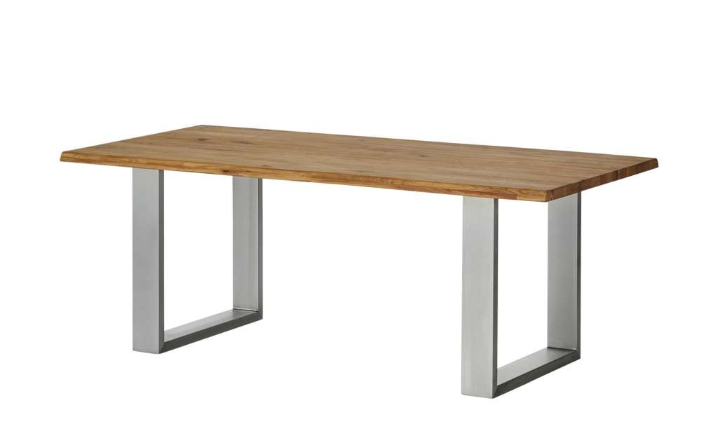Woodford Kufentisch massiv  Greta ¦ holzfarben Tische > Esstische > Esstische massiv - Höffner