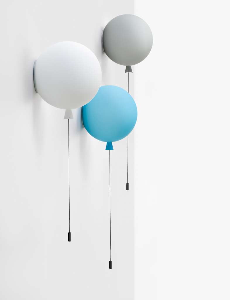 Brokis - Memory Wandleuchte - blau - M - matt - indoor