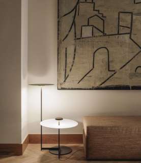 Vibia - Flat 5945 Stehleuchte - grau - indoor