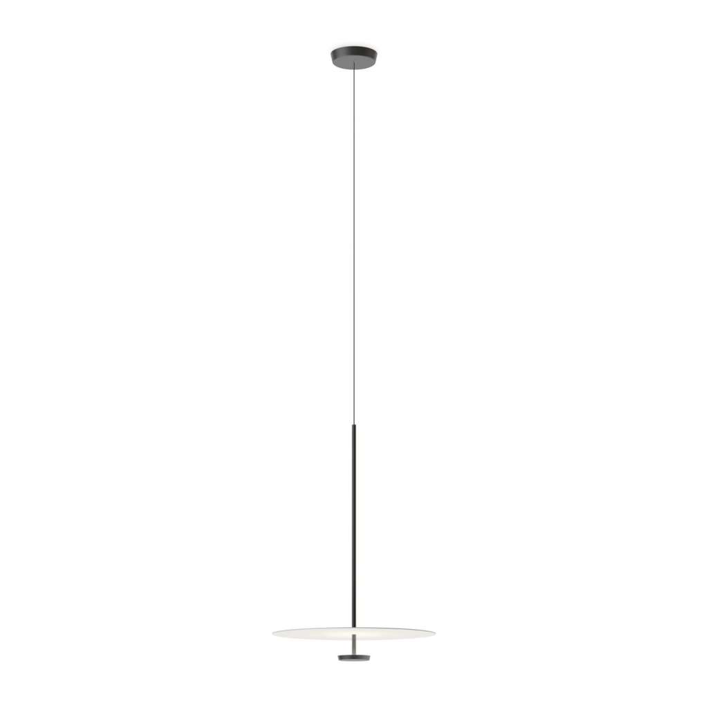 Vibia - Flat 5940 Pendelleuchte - grau - indoor