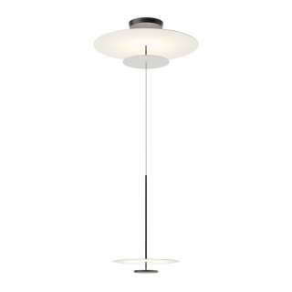 Vibia - Flat 5930 Pendelleuchte - grau - indoor