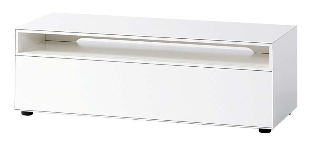 Piure - Nex Pur Medienbox - weiß - B120 - H40 - indoor