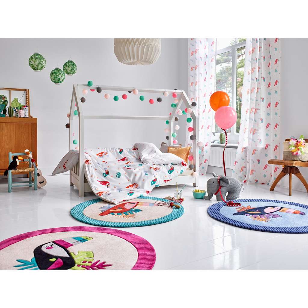 home24 Kinderteppich E-Toucan