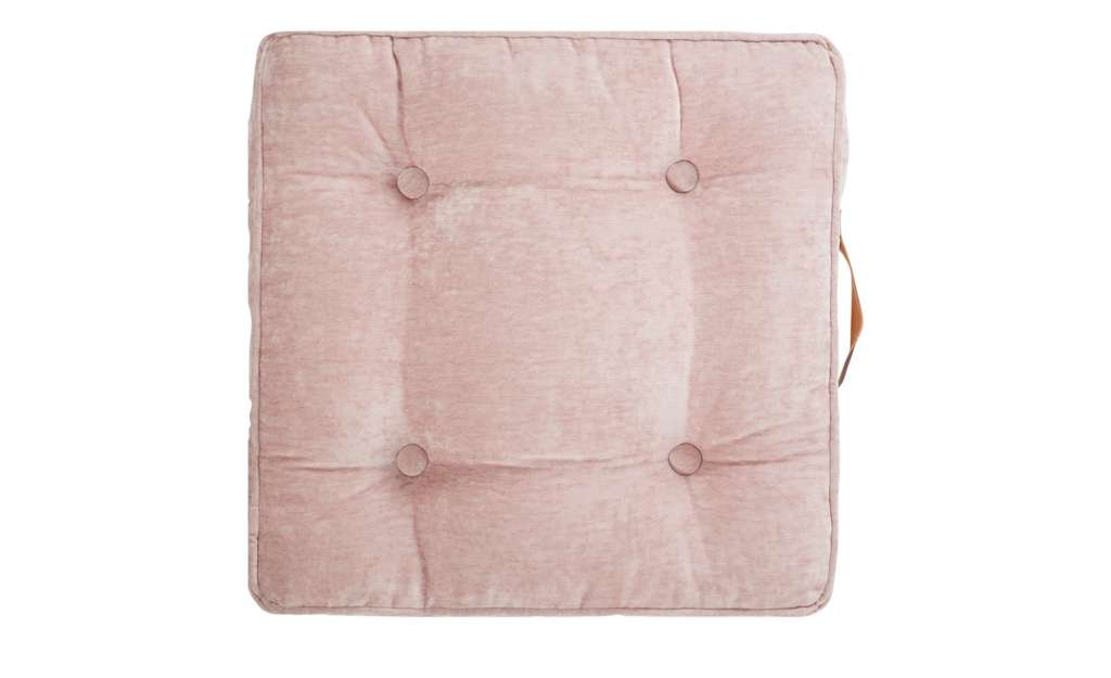 HOME STORY Boxkissen  Ada ¦ rosa/pink ¦ 100% Polyesterfüllung Heimtextilien > Kissen > Stuhlkissen - Höffner