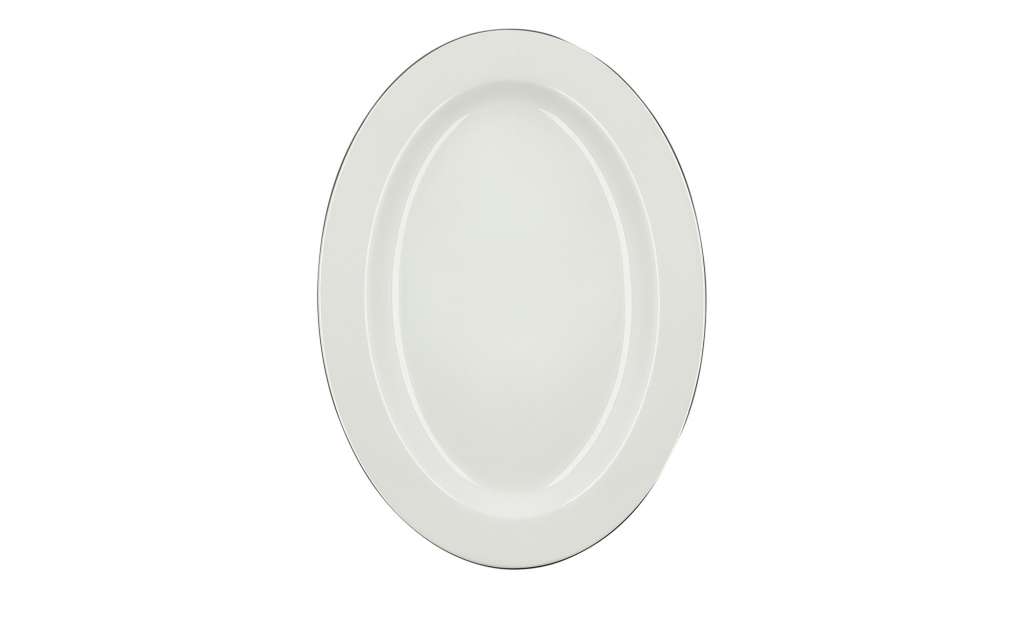 Peill+Putzler Servierplatte oval 31cm  Bologna ¦ weiß ¦ PorzellanØ: 31 Geschirr > Einzelgeschirrteile - Höffner