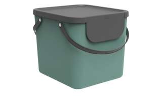 Abfallbehälter  Albula ¦ grün ¦ Kunststoff Küchenzubehör & Helfer > Abfallbehälter - Höffner