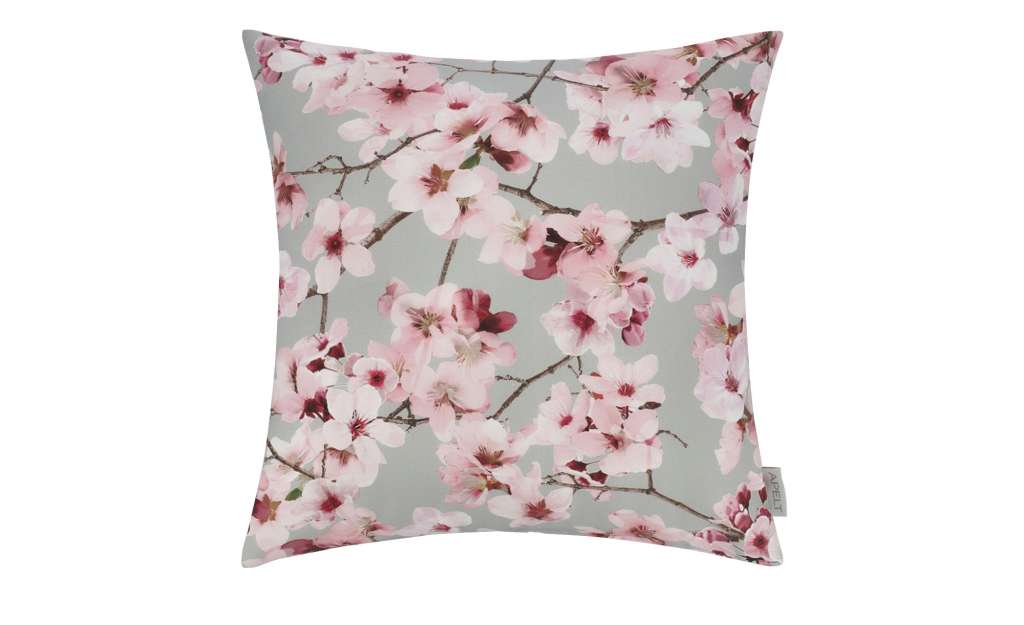 Apelt Kissen  Floral ¦ grau ¦ Polyester, 100% Federfüllung Heimtextilien > Kissen > Dekokissen - Höffner