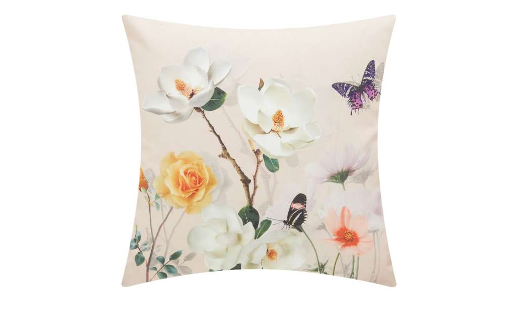 LAVIDA Kissen  Floral ¦ rosa/pink ¦ Polyester, 100% Polyester Heimtextilien > Kissen > Dekokissen - Höffner