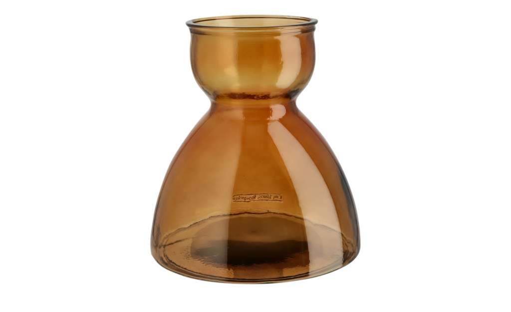 Vase ¦ braun ¦ Glas Ø: 21.5 Dekoration > Vasen - Höffner