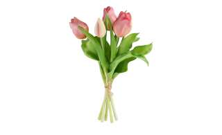 Tulpenbund ¦ rosa/pink ¦ Kunststoff Dekoration > Kunstblumen - Höffner
