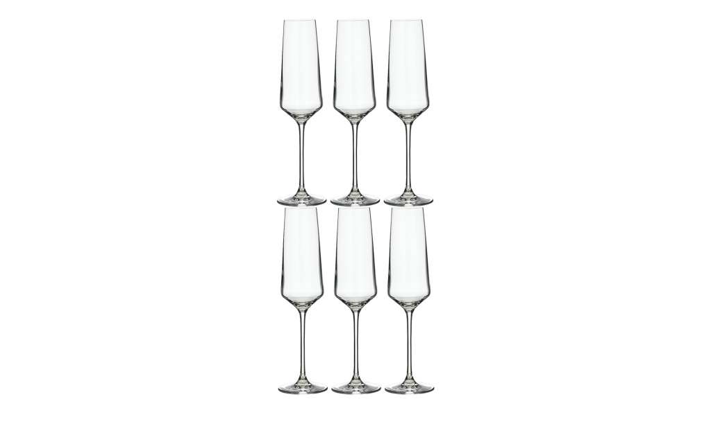 LEONARDO Sektglas, 6er-Set  Puccini ¦ transparent/klar ¦ Glas Gläser & Karaffen > Sektgläser & Champagnergläser - Höffner