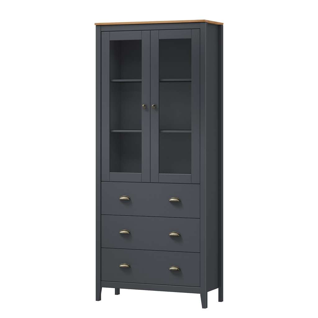home24 Vitrinenschrank Rivery II