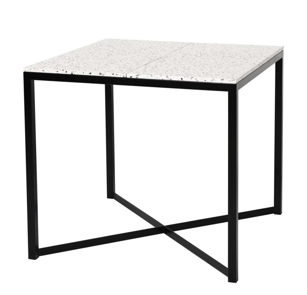 OK Design - Confetti Dining Table - Black+Black n' white - indoor