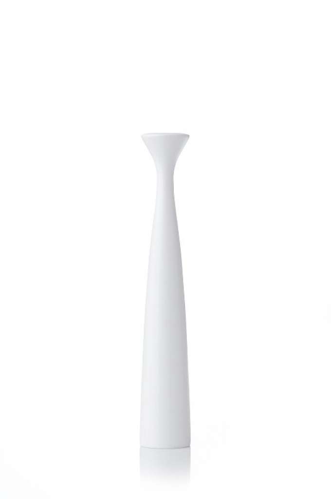 applicata - Rose candleholder -  white - indoor