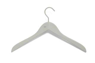 HAY - Soft Coat Hanger 4er Set Kleiderbügel - grey - slim - indoor