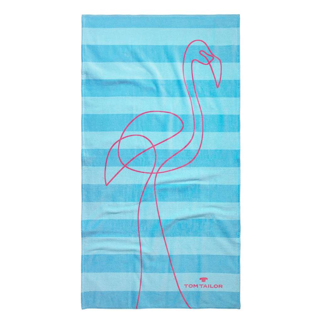 home24 Frottier Strandtuch Flamingo