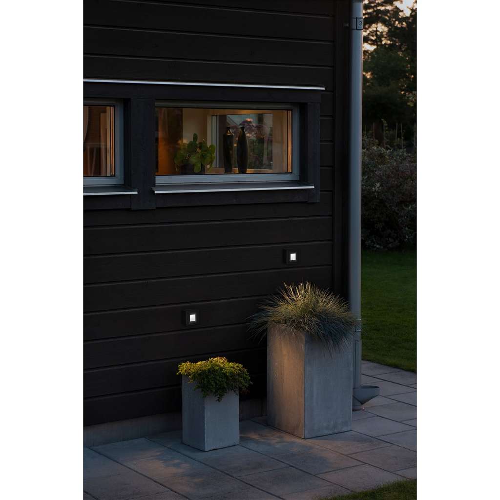 home24 LED-Wandleuchte Chieri III