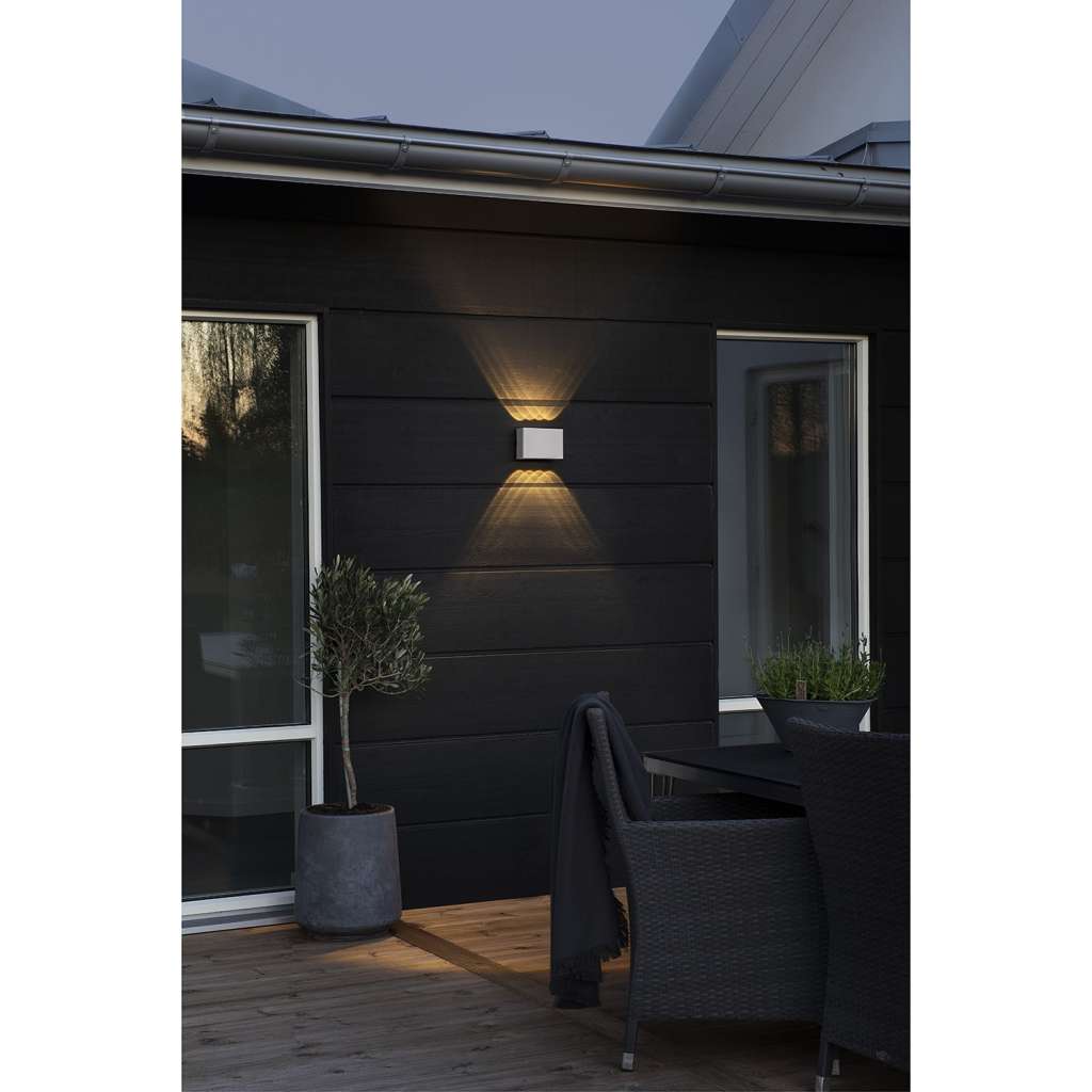home24 LED-Wandleuchte Chieri IV