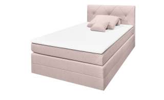 uno Boxspringbett mit Bettkasten Clay ¦ rosa/pink Betten > Boxspringbetten > Einzel-Boxspringbetten - Höffner
