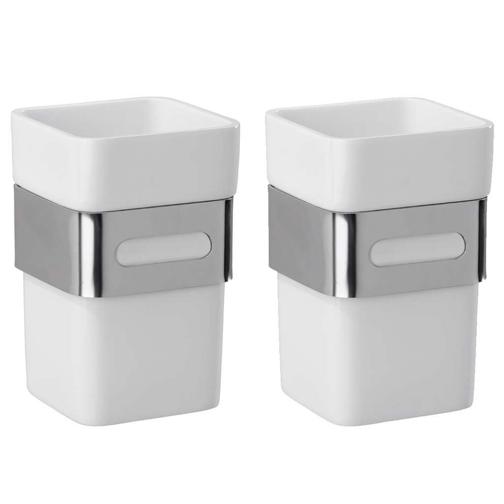 home24 Zahnputzbecher Premium Plus (2er-Set)