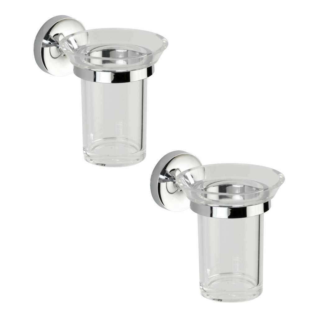 home24 Zahnputzbecher Laceno (2er-Set)