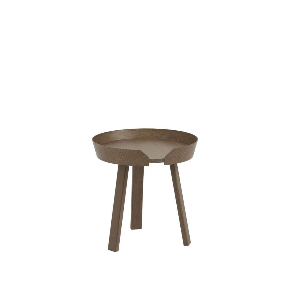 Muuto - Around Tisch S - Stained Dark Brown - indoor