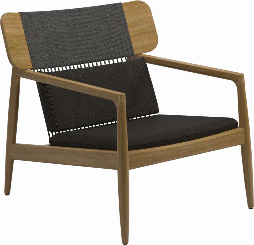 Gloster - Archi Lounge Chair - Granite - outdoor