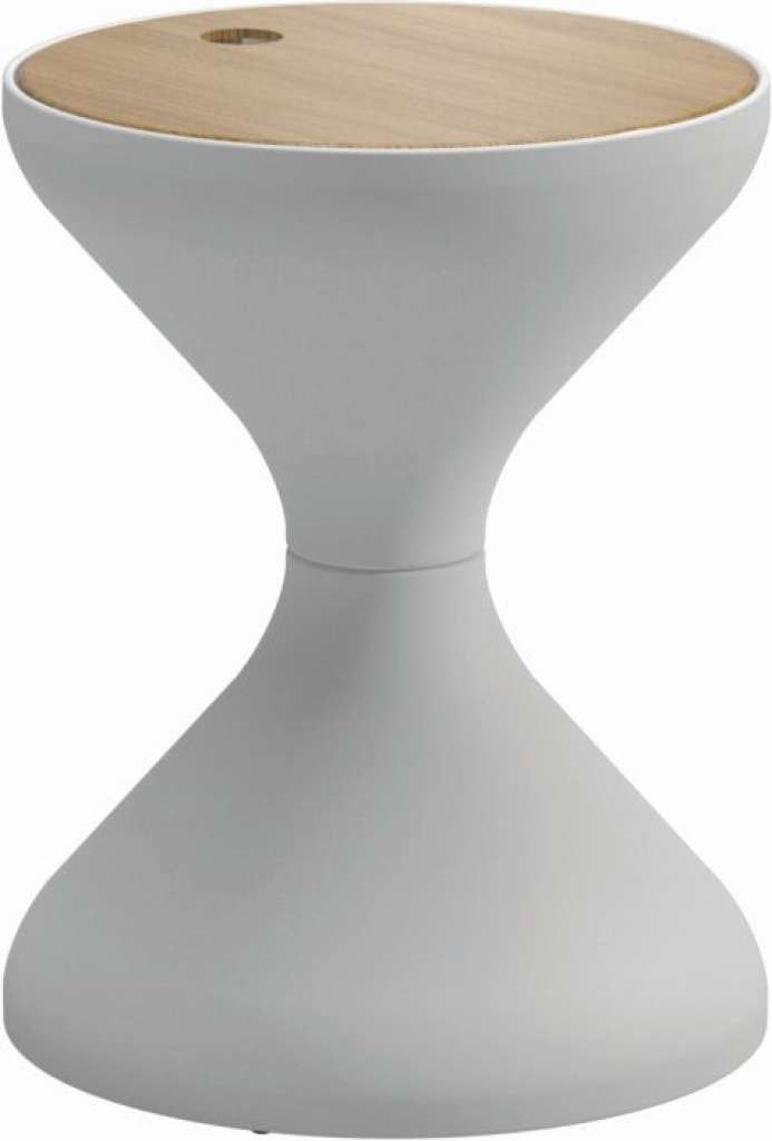 Gloster - Bells Beistelltisch - White - outdoor