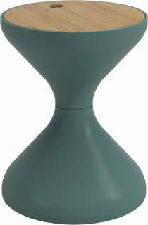 Gloster - Bells Beistelltisch mit integriertem Eiskübel - Jade - outdoor