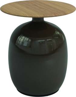 Gloster - Blow Beistelltisch Low - Coffee - outdoor