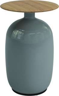 Gloster - Blow Beistelltisch High - Smoke - outdoor