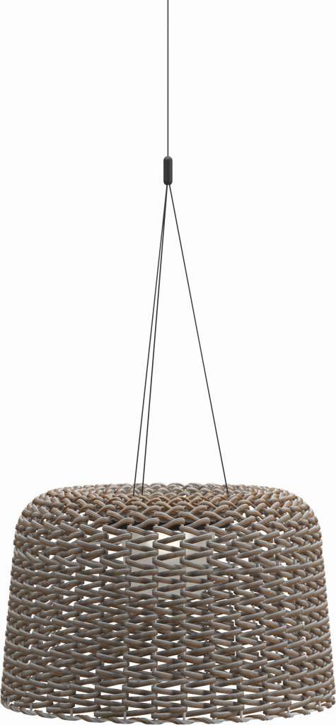 Gloster - Ambient Mesh Hängeleuchte klein - Sorrel Wicker - indoor