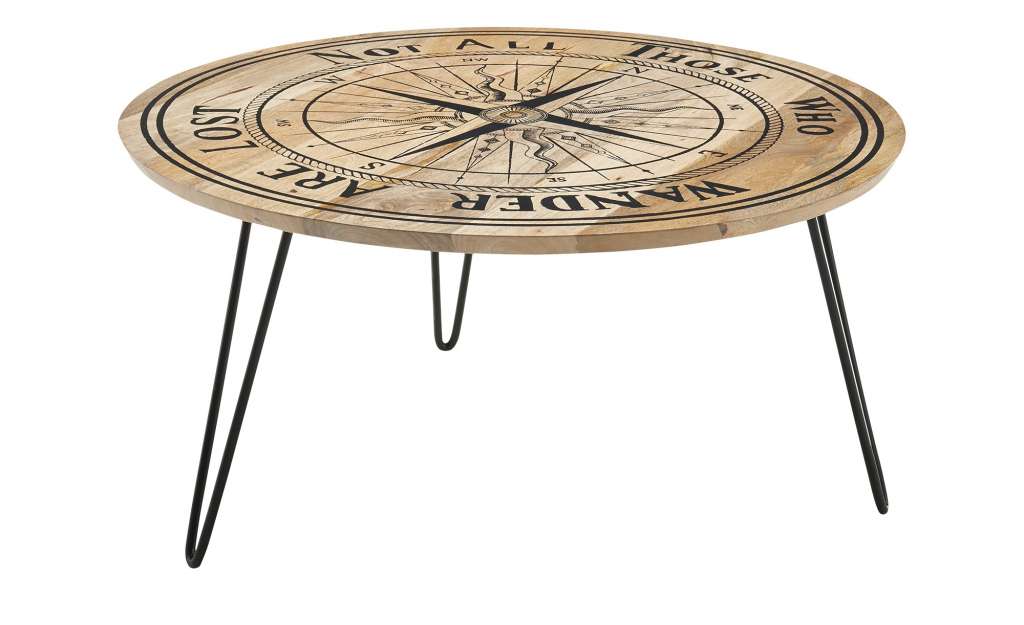 Couchtisch   Mallin ¦ holzfarben Tische > Couchtische > Couchtische rund - Höffner