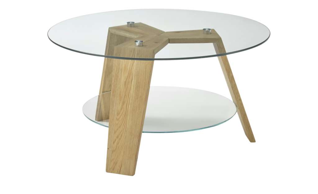 Couchtisch   Liska ¦ holzfarbenØ: 80 Tische > Couchtische > Couchtische rund - Höffner