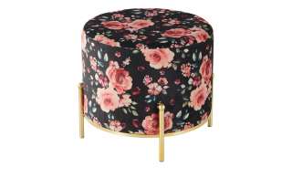 Hocker   Halver ¦ schwarzØ: 48 Polstermöbel > Hocker - Höffner