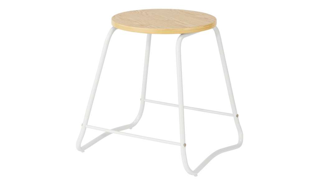 Stapelhocker  Sam ¦ weiß Polstermöbel > Hocker - Höffner