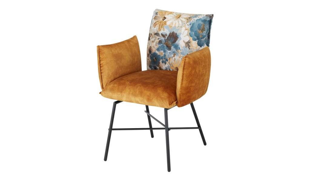 Polsterstuhl  Camino ¦ gelb Stühle > Esszimmerstühle > Esszimmerstühle mit Armlehnen - Höffner