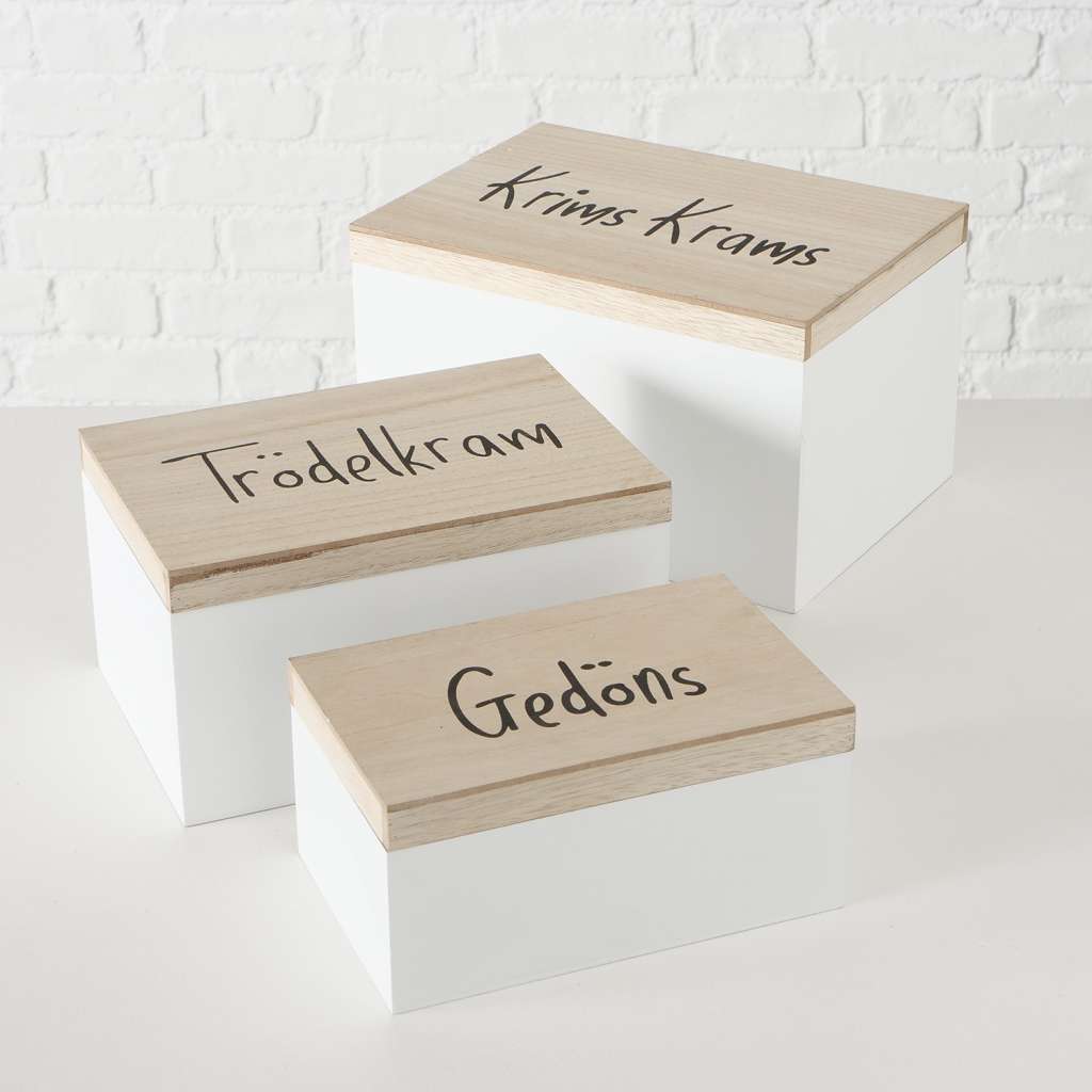 home24 Aufbewahrungsbox Storia (3-teilig)