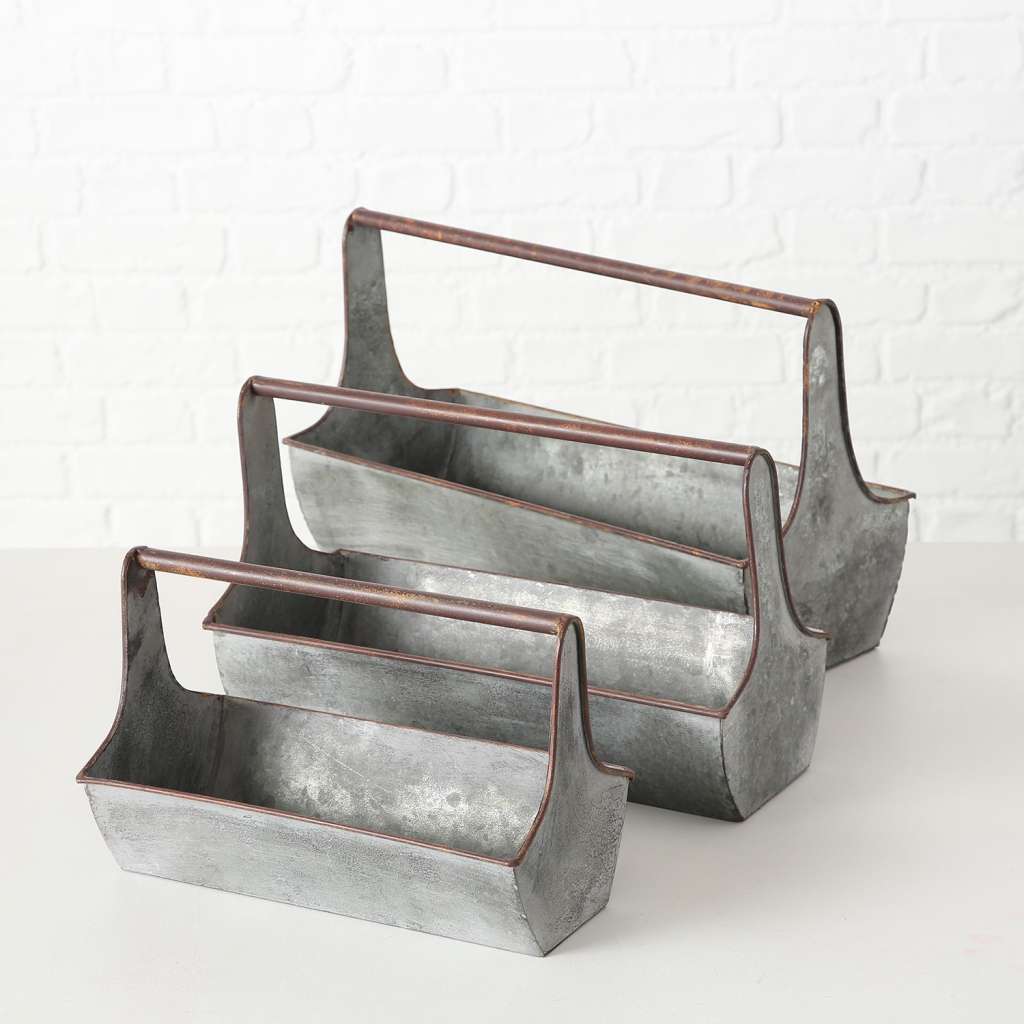 home24 Pflanztopf Carlson I (3-teilig)